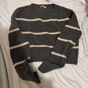 Reformation cropped cashmere sweater